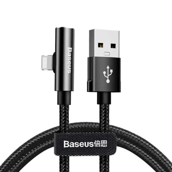 Baseus Rhythm Bent Connector Audio Cable CALLD-B01 -Black