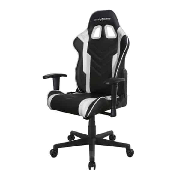 DXRACER GAMING CHAIR OK132/NW BLACK WHITE  - Image 2