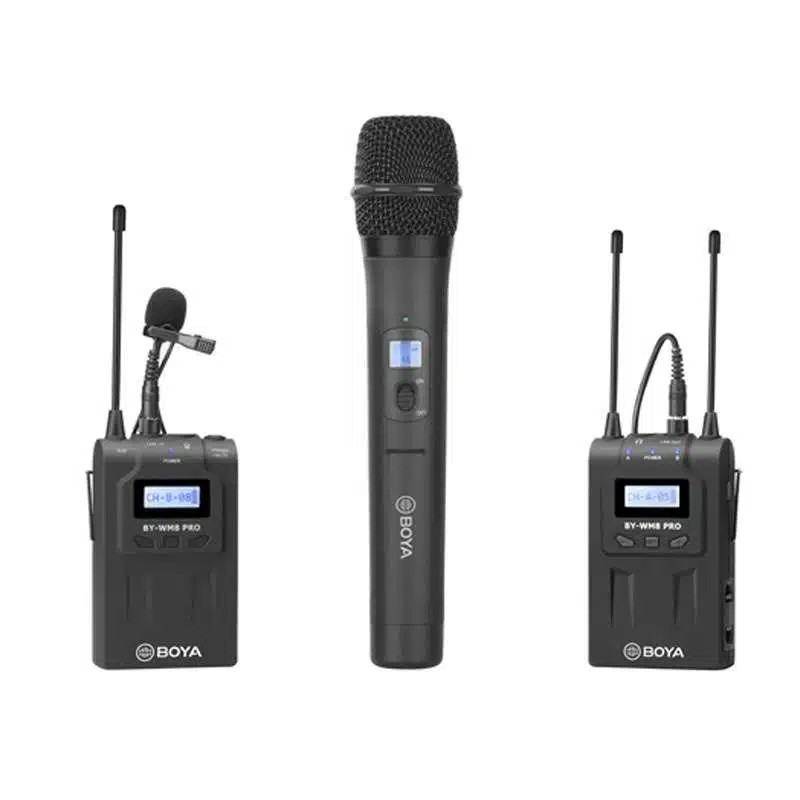 Open Box BOYA BY-WHM8 PRO Wireless Handheld Microphone - Image 4