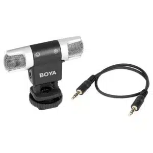 Alternative view of BOYA BY-MM3 Professional Stereo Microphone