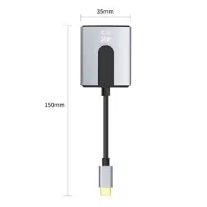 Alternative view of Onten OTN-91185 USB-C to 4K/2K HDMI Adapter