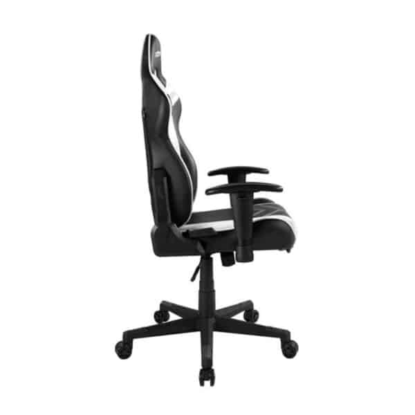 DXRACER GAMING CHAIR OK132/NW BLACK WHITE  - Image 4