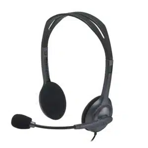 Open Box Logitech® H111 3.5mm Wired Stereo Headset 981-000593 (Black)