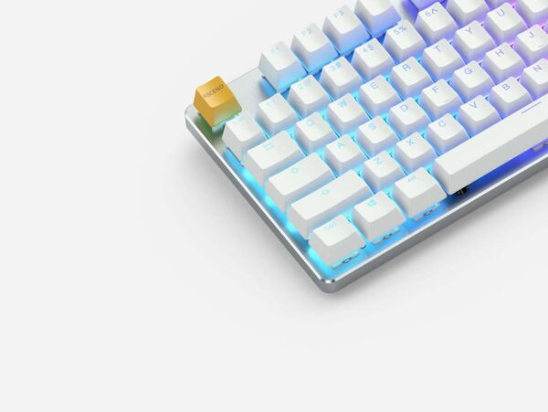 GLORIOUS Modular Mechanical Keyboard GMMK Compact Brown Switch -White - Image 3
