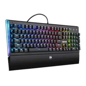 Alternative view of REDRAGON ARYAMEN Blue SW RGB Mechanical Gaming Keyboard K569 RGB