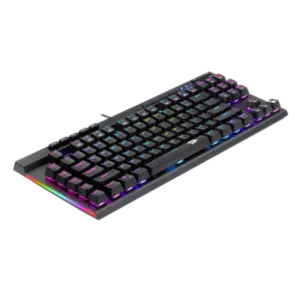 Alternative view of REDRAGON MAGIC-WAND RED SW RGB Wired Mechanical Gaming Keyboard K587RGB (Black)