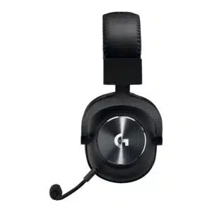 Alternative view of Logitech® Pro X Wired Gaming Headset 981-000818 (Black)