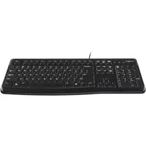 Logitech® K120 AR Layout Wired Keyboard 920-002495 (Black)
