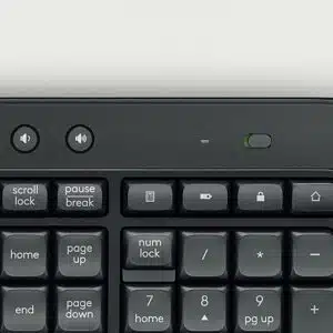Alternative view of Logitech® MK540 ADVANCED Wireless Keyboard & Mouse 920-008693 (Black)