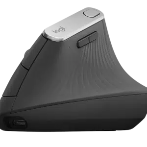 Alternative view of Logitech® MX Vertical Advanced Ergonomic Mouse 910-005448 (Graphite Black)