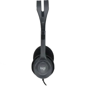 Open Box Logitech® H111 3.5mm Wired Stereo Headset 981-000593 (Black) - Image 3