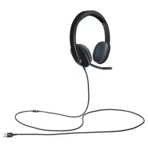 Alternative view of Logitech® H540 USB Wired Headset 981-000480 (Black)