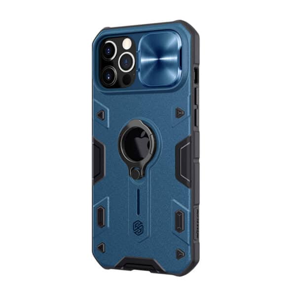 iPhone12ProMax- Nillkin CamShield Armor Case -Blue - Image 2