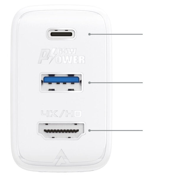 acefast a17 a19 65w gan multifunction hub charger ports