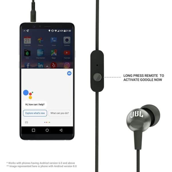 JBL C200SI Wired Earphone -Black - Image 4