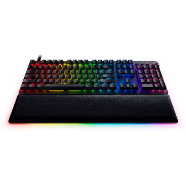 ⁦RAZER HUNTSMAN V2 Red Switch Optical Gaming Keyboard RZ03-0393 -Black⁩ - الصورة ⁦2⁩