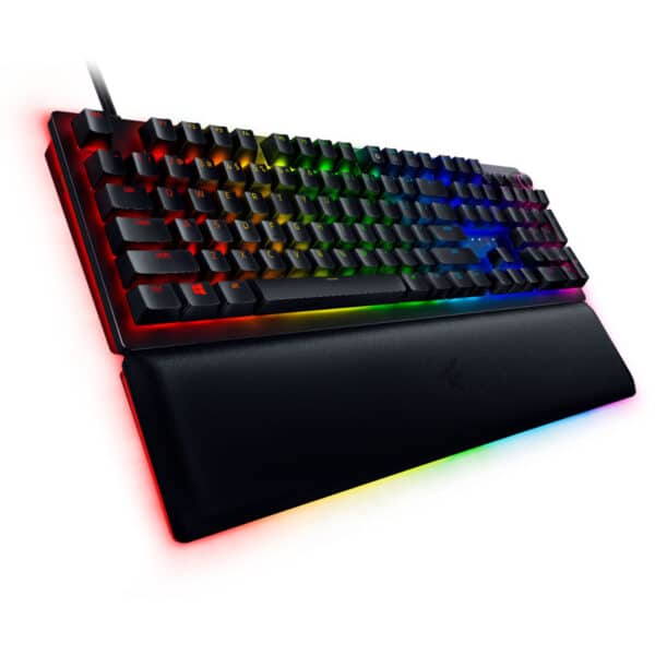 RAZER HUNTSMAN V2 Purple Switch Optical Gaming Keyboard RZ03-0393 -Black - Image 4