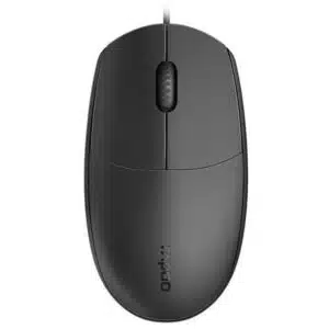 RAPOO N100 Wired Optical Mouse (Black)