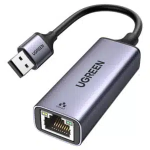 UGREEN 50922 CM209 USB-A to Ethernet (RJ45) Ethernet Adapter (Space Grey)