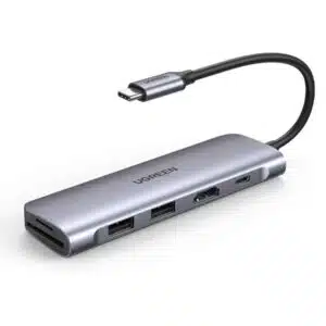 UGREEN 70411 CM195 USB-C 6-in-1 Multifunctional Adapter (Space Grey)