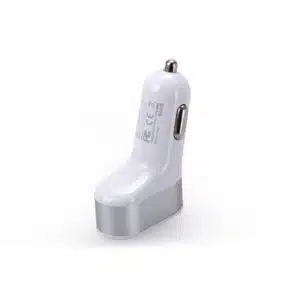 Alternative view of momax SXT3ABW XC USB-A Car Charger (White)