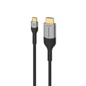 PROMATE MediaCord-8K 60Hz 8K 48Gbps Crystal Clarity USB-C Male to HDMI Male Cable 1.8m (Black)