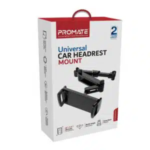 Alternative view of PROMATE TripMount Universal Car Headrest Mount (Black)