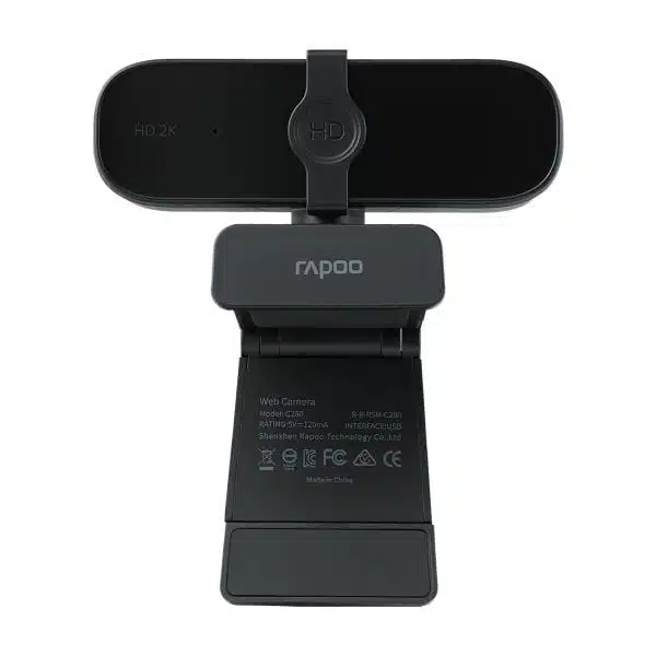 RAPOO C280 2K HD Computer Camera (Black) - Image 5
