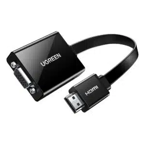 UGREEN 40248 MM103 HDMI to VGA Converter with Audio (Black)