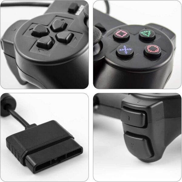 SONY Compatible PS2 DUALSHOCK 2 Analog Controller -Black - Image 3