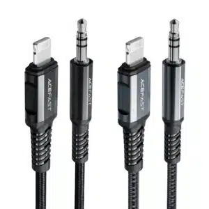 Alternative view of ACEFAST C1-06 Lightning to 3.5mm Audio Cable (Black)