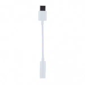 Alternative view of Mi SJV4091TY USB-C to Audio 3.5mm Headphone Adapter (White)