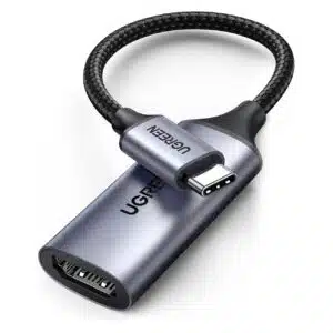 Alternative view of Open Box UGREEN 70444 CM297 4K 60Hz USB-C to HDMI Adapter (Black)