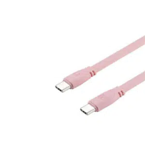 Alternative view of momax DTC7P GO-LINK USB-C to USB-C Charging Cable 1.2m (Pink)