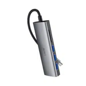 Alternative view of WiWU A532ST Alpha 5-in-1 USB-C HUB (Grey)