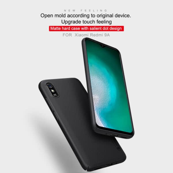 Xiaomi Mi9A Nillkin Super Frosted Shield Back Case Black 6