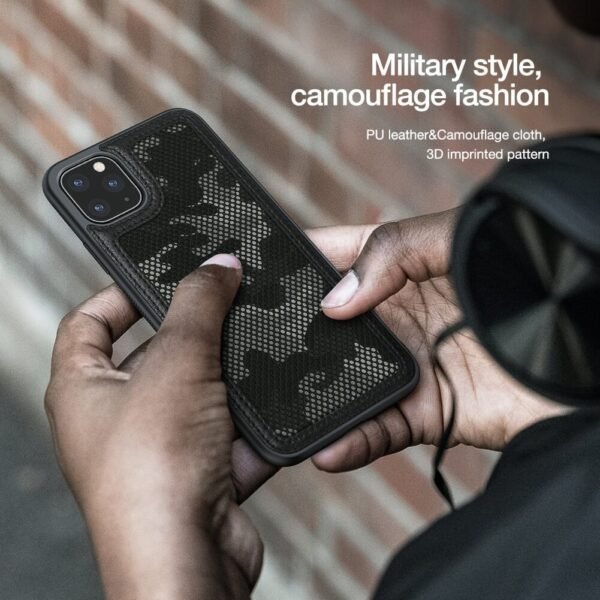 iPhone11ProMax- Nillkin Camo Case -Black - Image 2