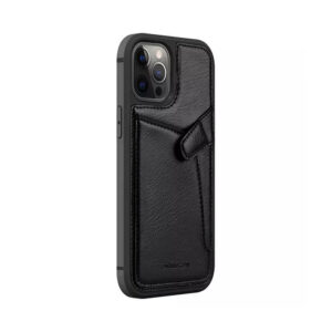 iPhone12 12Pro Nillkin Aoge Leather Case Black2