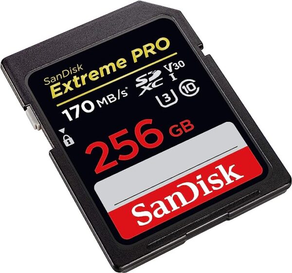 SanDisk Extreme PRO SDXC UHC-I CARD 256GB 170MB/s SDDXXY-256G-GN4IN - Image 4