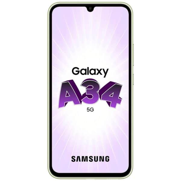 Mobile SAMSUNG Galaxy A34 5G 8GB RAM/128GB ROM SM-A346E/DS -Awesome Lime - Image 3