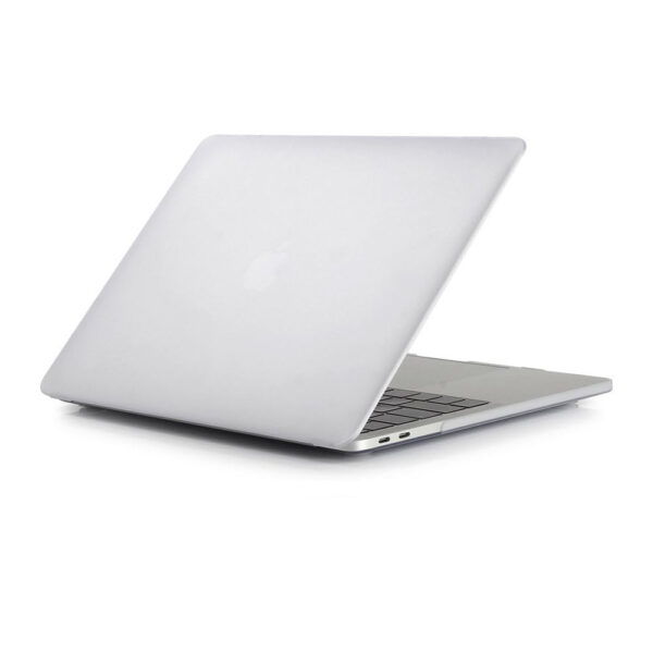 ⁦MacBook New Pro 15 A1707/A1990 HardShell Case -Transperant Matte⁩ - الصورة ⁦2⁩