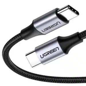 UGREEN 50751 US161 USB-C to USB-C 3.2 Gen1 5Gbps 4K 60Hz 100W Charging and Sync Cable 1.5m (Grey)