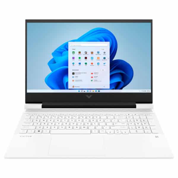 HP® VICTUS 16-e0005ne Gaming Laptop - AMD RYZEN5 5600H - 8GB RAM - 512GB SSD - Nvidia GeForce GTX 1650 4GB - 16 INCH 144Hz Full HD - Windows 11 Home - White