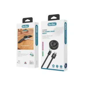 Alternative view of Go-Des GD-UC570 HUAWEI Smart Watch Magnetic Charging USB-A Cable 1.2m (Black)