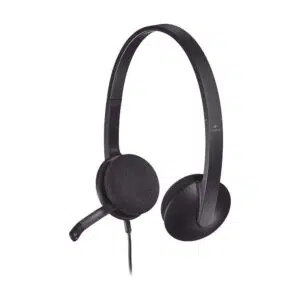 Logitech® H340 USB Wired Headset 981-000475 (Black)
