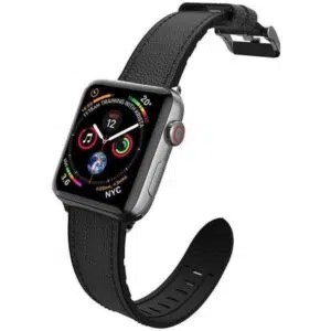 Apple Watch 42/44/45/49mm X-doria HYBRID Leather Band 1 (Black)