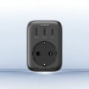 Alternative view of UGREEN 90613 CD314 30W 4-in-1 Outlet Extender (Black)