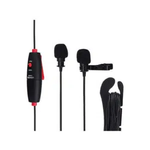 Alternative view of LENSGO LYM-DM1D Dual Mini Lavalier Microphone