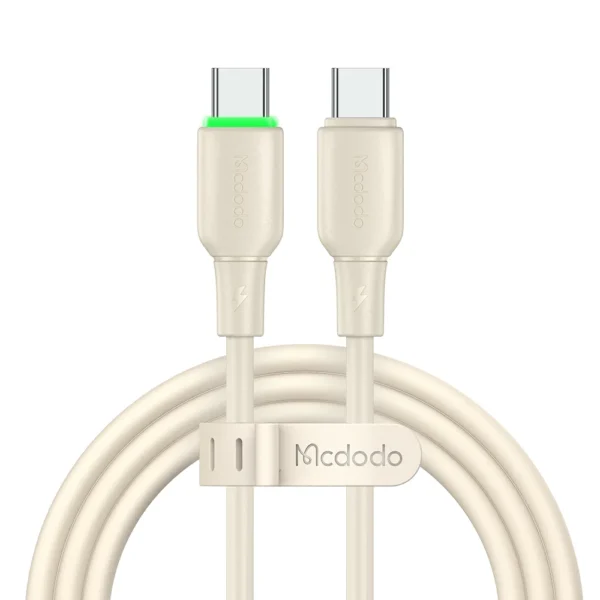 Mcdodo CA 477 65W USB C to USB C 1.2m Data Cable White 3