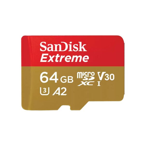 SanDisk SDSQXAH-064G-GN6MN Extreme MicroSDXC UHS-I 64GB Memory Card